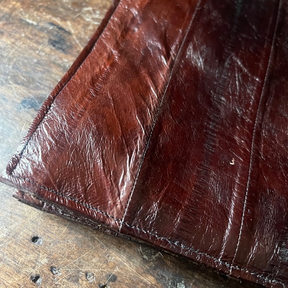 Vintage eelskin briefcase - Picture 7 of 9